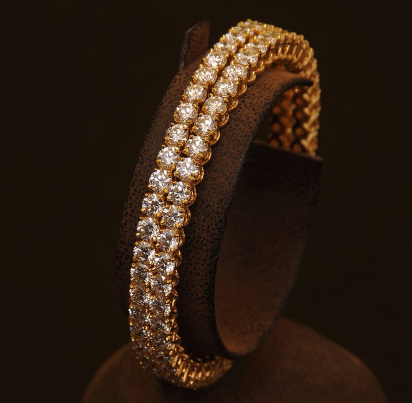 Diamond Bangles